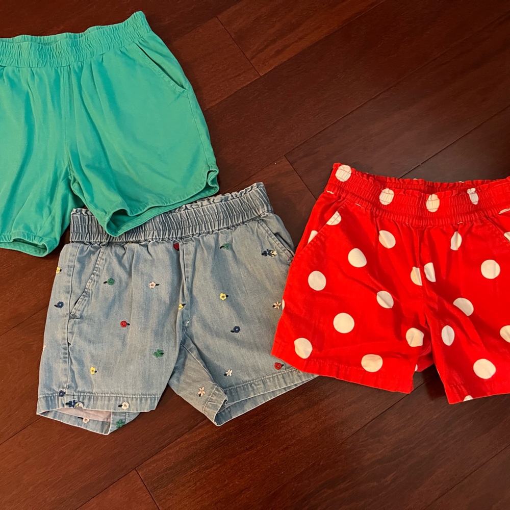 Hanna Andersson Girls Shorts Size 10